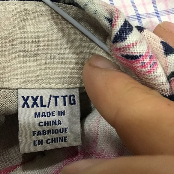 NWOT Tommy Bahama Casual Long Sleeve Button Down Shirt in XXL - Picture 5 of 5